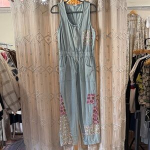 Velvet Blue Denim Fabric